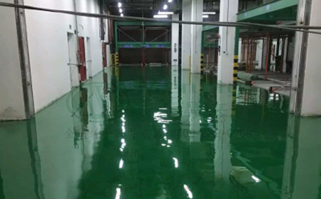 11月酒泉酒泉环氧地坪施工高峰来袭，梦得来化工多项目同步推进保交付